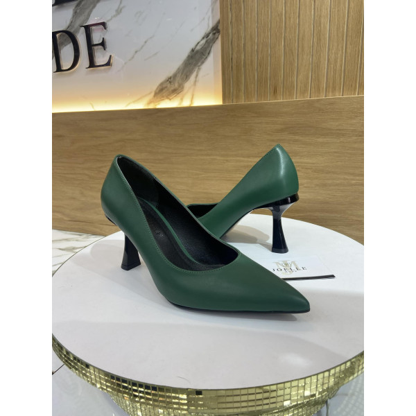 escarpins green