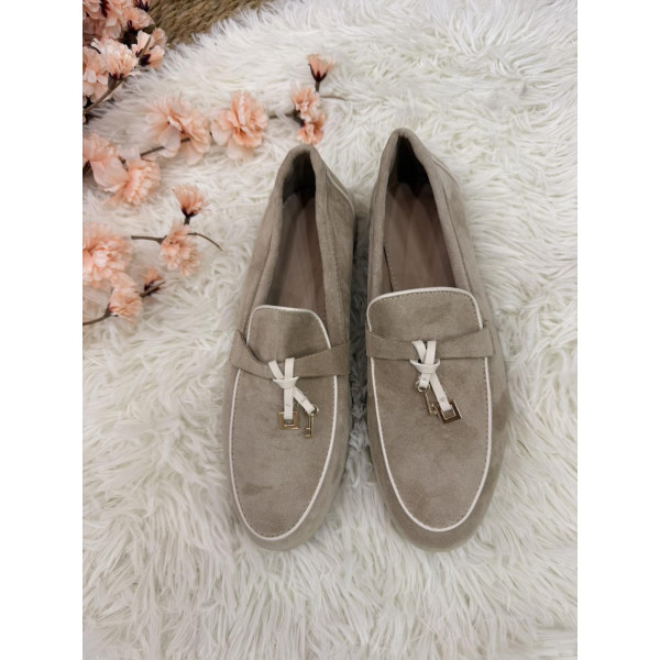 Mocassins en daim